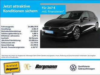 volkswagen golf viii 2.0 tdi active ahk matrix-led pano hud