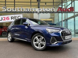 2024 audi q3 2.0 tdi 35 s line suv 5dr diesel s tronic euro 6 (start/stop) (150 ps) estate diesel automatic