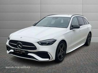 mercedes-benz classe c station wagon 220 d mhev amg line premium 197cv auto del 2023 usata a montecosaro