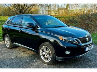 2012 lexus rx 450h 3.5 advance sun
