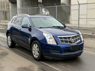 2012 cadillac srx awd luxury collection runs great mint loaded suv