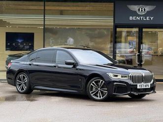 2022 bmw 7 series 3.0 740ld mht m sport saloon 4dr diesel hybrid auto xdrive euro 6 (start/stop) (34 sal...