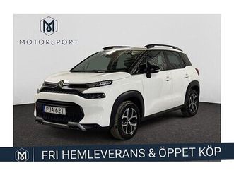 citroen c3 citroën aircross 1.2 pt aut sensorer filhållning carplay farthållare