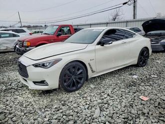 infiniti q60 red sport 400
