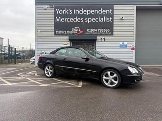 3.2 clk320 elegance cabriolet 2dr