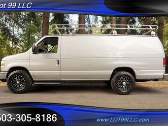 2009 e-series e-350 sd extended cargo van powerstroke diesel