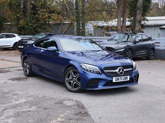 mercedes-benz c-class coupe c200 amg line edition 2dr 9g-tronic