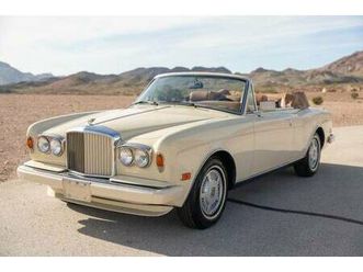 1990 bentley continental convertible 1 of 50 ultra rare