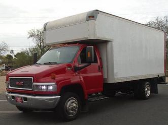 2009 gmc c5500 16 ft box truck cargo van work truck