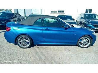bmw 220 d cabrio pack m auto