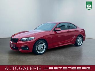 bmw 218d coupe m sport/alcantara/led/navi/hifi/
