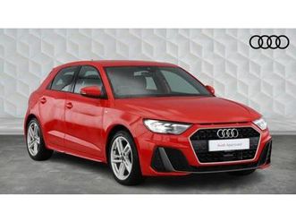 2022 audi a1 30 tfsi 110 s line 5dr s tronic hatchback petrol automatic