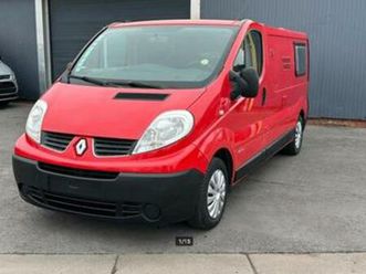 ② renault trafic mobil- home bj.2012 / 2.0 diesel / 217.000km — camionnettes & utilitaires — 2ememain