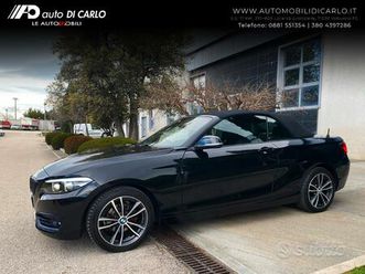 bmw 218 218d cabrio sport aut.