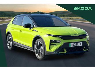 2026 skoda elroq 250kw vrs 84kwh 4x4 5dr auto