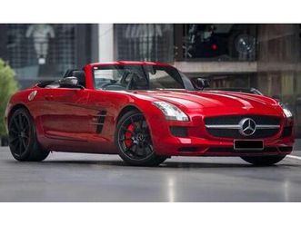 2011 mercedes-benz s class sls 63 2dr auto convertible petrol automatic
