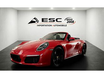 porsche 911 cabriolet type 991.2 carrera 3.0 370 pdk - 10/2016 49.820km