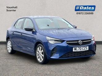 2021 vauxhall corsa corsa 1.2 se 5dr hatchback hatchback petrol manual