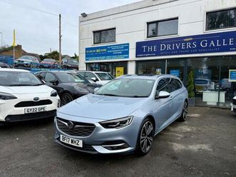 2017 vauxhall insignia 2.0 turbo d blueinjection elite nav sports tourer euro 6 (start/stop) 5dr estate ...