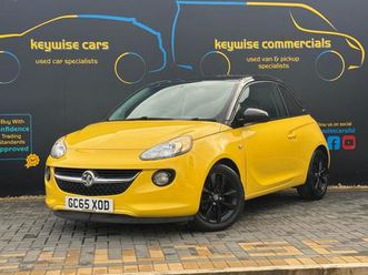 vauxhall adam 1.2i jam euro 6 3dr petrol manual