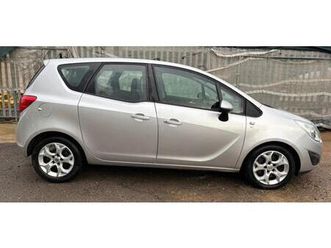 2011 vauxhall meriva 1.7 cdti 16v s automatic reflex silver fully loaded mpv diesel automatic