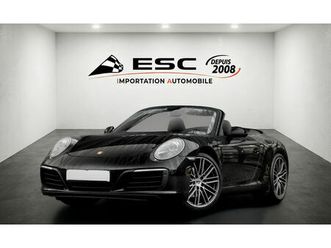 porsche 911 cabriolet type 991.2 carrera 3.0 370 pdk - 03/2017 51.590km