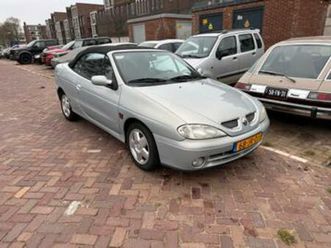 renault mégane 1.6 16v auth cabrio aut euro2000 2002 grijs — renault — marktplaats