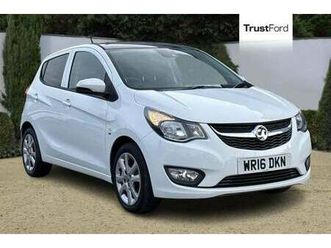 2016 vauxhall viva 1.0 se 5dr [a/c] hatchback petrol manual