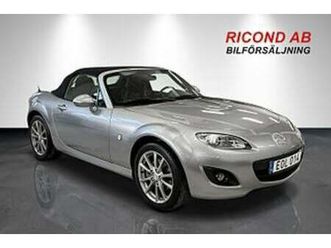 mazda mx-5 soft-top cab 1.8 mzr obs 3628mil läder ac 17tums hjul