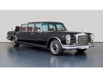 mercedes-benz w100 600 pullman landaulet