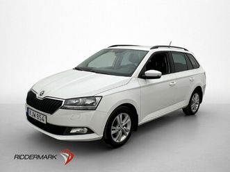 škoda fabia kombi 1.0 tsi manuell, 95hk, 2019