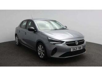 2021 vauxhall corsa se 1.2 turbo petrol manual 5dr hatchback (100 bhp) manual hatchback petrol ma...
