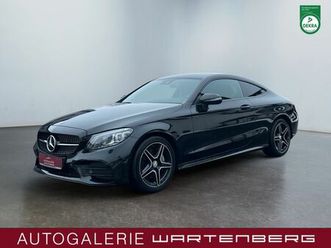 mercedes-benz c 300 coupe amg line/night/led/ahk/burmester/acc