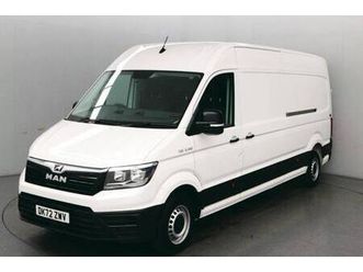 2022 man tge 2.0 3140d lion xs automatic fwd 140 bhp lwb high roof euro 6 ulez compliant panel va...