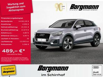 audi q2 40 tfsi quattro design pano led standhz navi