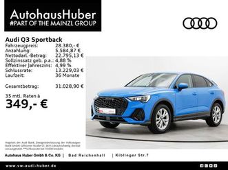sportback 35 tdi s tronic s line carplay shz