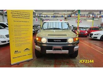 toyota fj cruiser toyota fj cruiser 4.0 4wd android satnav petrol automatic