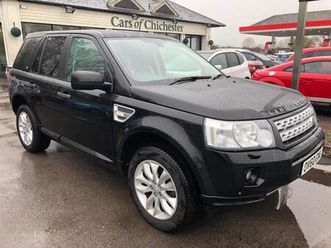 2010 land rover freelander sd4 xs automatic, 75,000 miles demo+1 owner, good history+cambelt esta...