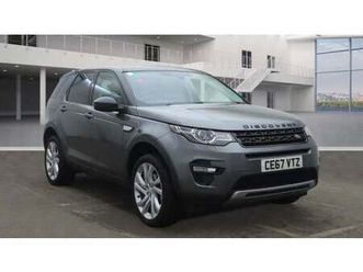 2018 land rover discovery sport 2.0 td4 180 hse 5dr auto estate diesel automatic