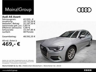 audi a6 avant 35 tdi s tronic led navi shz virtual