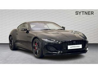jaguar f-type coupe 5.0 p450 supercharged v8 75 plus 2dr auto