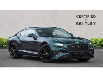 bentley continental gt 4.0 v8 hybrid speed first edition 2dr auto