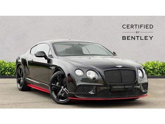 bentley continental gt 6.0 w12 [635] speed 2dr auto