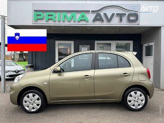nissan micra acenta°green°slo°klima°esp°tempomat°samo 64.000