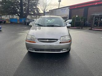 2005 chevrolet aveo 5dr wgn ls