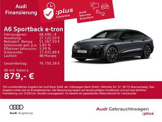 audi a6 sportback e-tron edition one