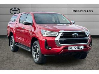 toyota hilux invincible pickup's 2.4 d-4d invincible auto 4wd euro 6 (start/stop) 4dr