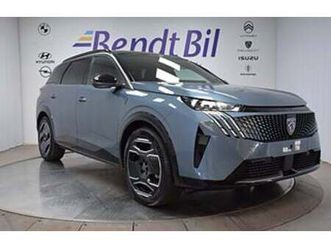 peugeot e-5008 gt winter edt ink vinterhjul 523km räckvidd 7-sitsig