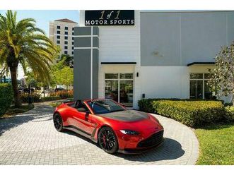 used 2023 aston martin vantage v12 roadster
