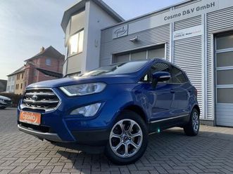 ford ecosport titanium ahk+winterpaket+navi